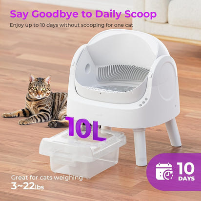 Premium Self-Cleaning Cat Litter Box™
