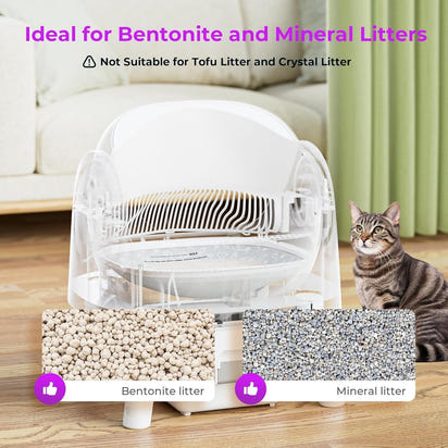 Premium Self-Cleaning Cat Litter Box™