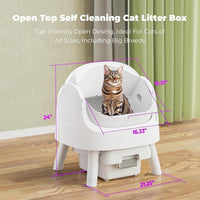 Premium Self-Cleaning Cat Litter Box™